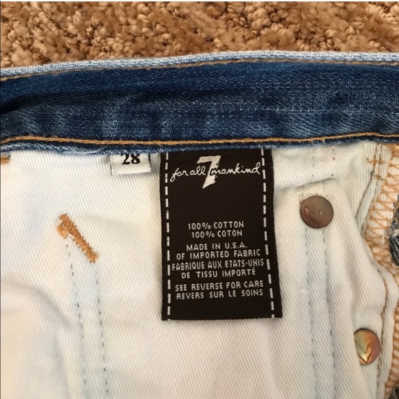 ⚜️7FAM⚜️ 7 For All Mankind Slimmy Lightwash Jeans - Picture 6 of 8